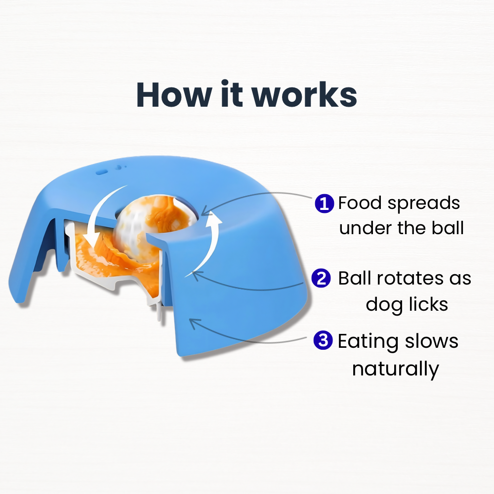 CalmFeed™ – Anti-Choking Slow Feeder for Dogs