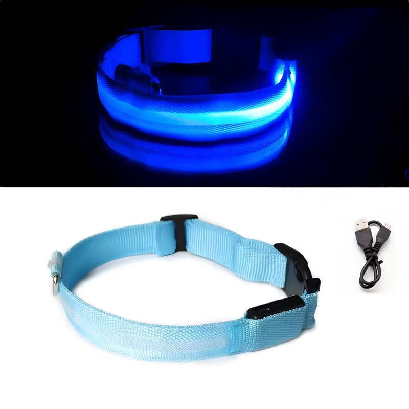GlowSafe™ LED Safety Collar