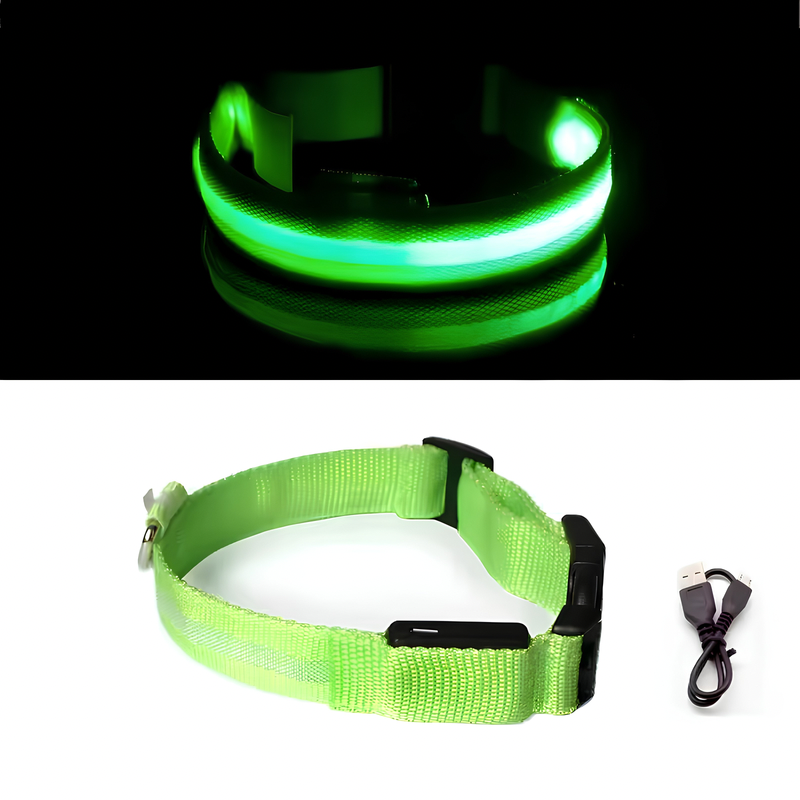 GlowSafe™ LED Safety Collar